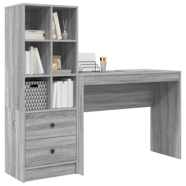 Бюро Сив Сонома 145,5 x 40 x 127 см 2 бр.