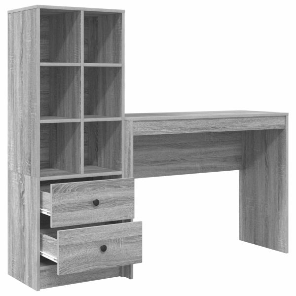 Бюро Сив Сонома 145,5 x 40 x 127 см 2 бр.