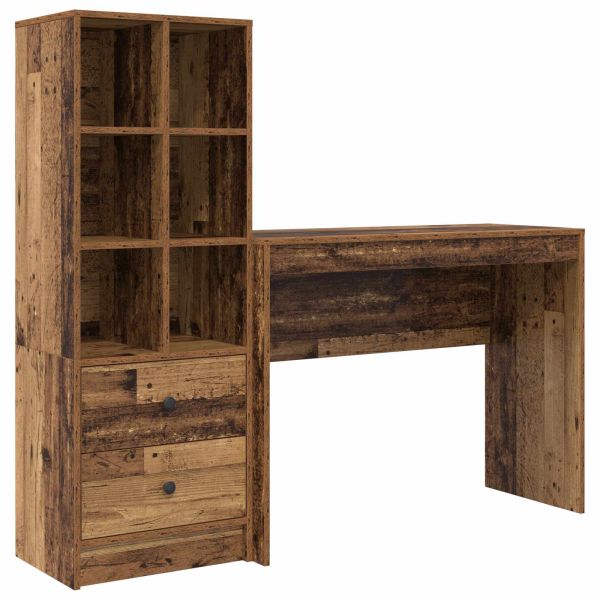 Бюро Старо дърво 145,5 x 40 x 127 см 2 бр.