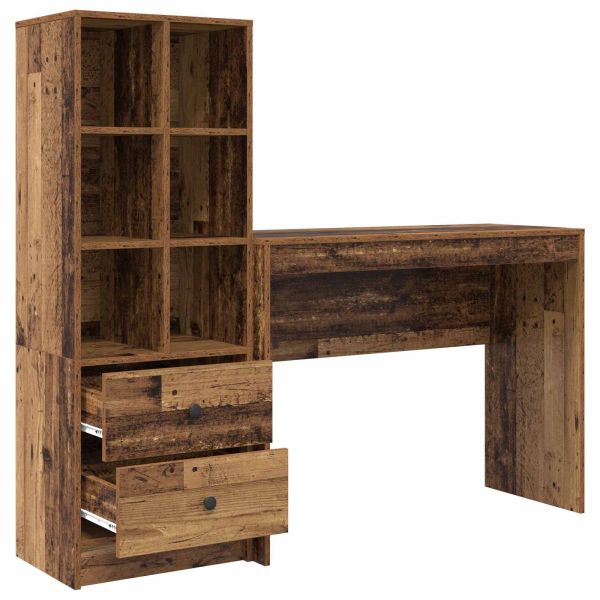 Бюро Старо дърво 145,5 x 40 x 127 см 2 бр.