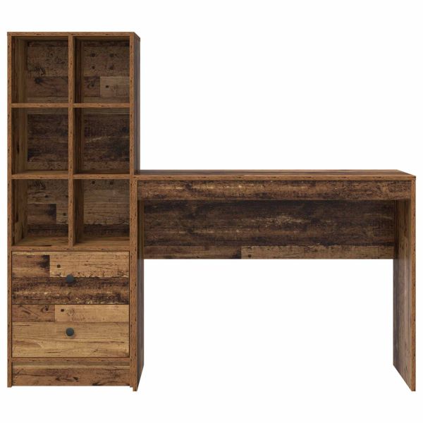 Бюро Старо дърво 145,5 x 40 x 127 см 2 бр.