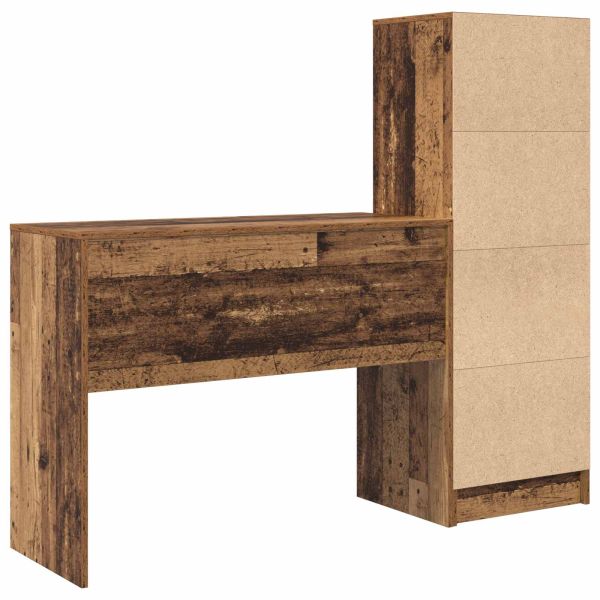 Бюро Старо дърво 145,5 x 40 x 127 см 2 бр.