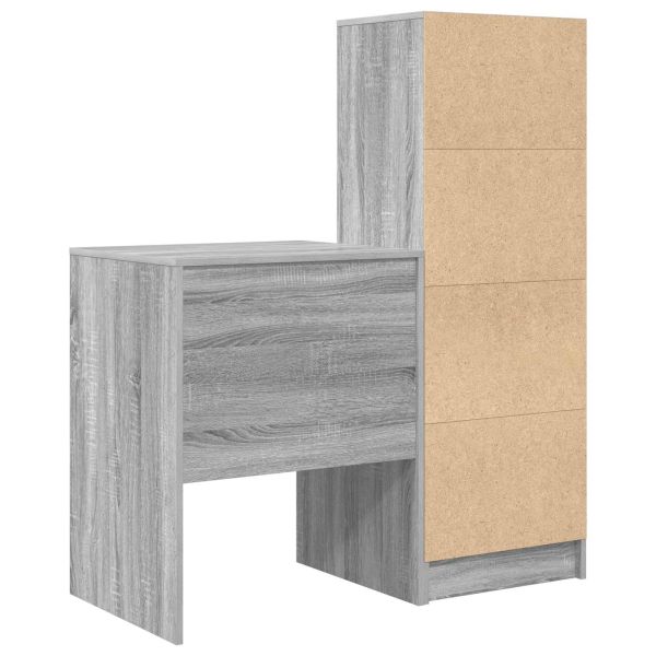 Бюро Сив Сонома 105,5 x 50 x 127 см 2 бр.