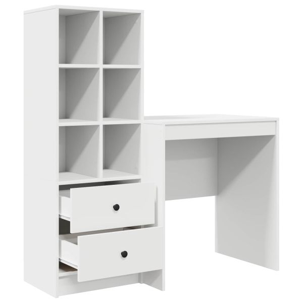 Бюро Бяло 115,5 x 50 x 127 см 2 бр.