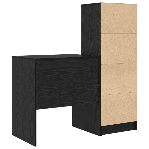 Бюро Черния дъб 115,5 x 50 x 127 см 2 бр.