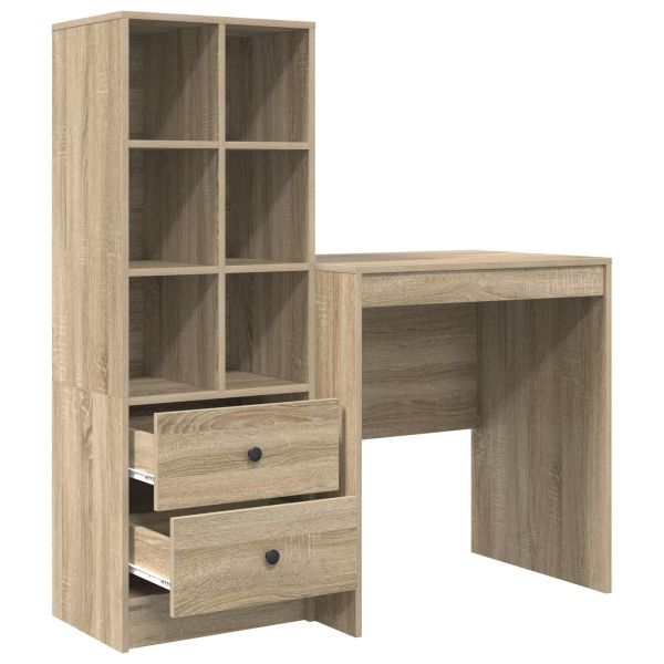 Бюро Сонома дъб 115,5 x 50 x 127 см 2 бр.