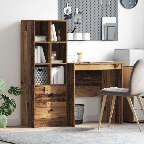 Бюро Старо дърво 115,5 x 50 x 127 см 2 бр.