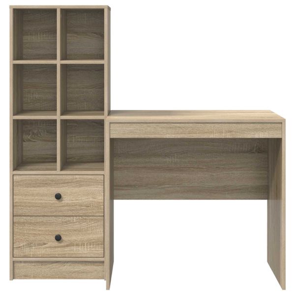Бюро Сонома дъб 125,5 x 50 x 127 см 2 бр.