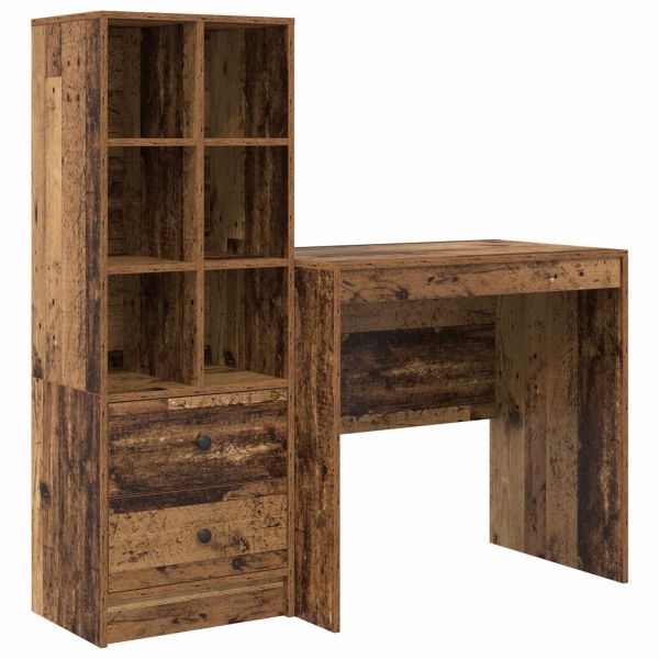 Бюро Старо дърво 125,5 x 50 x 127 см 2 бр.