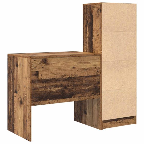 Бюро Старо дърво 125,5 x 50 x 127 см 2 бр.