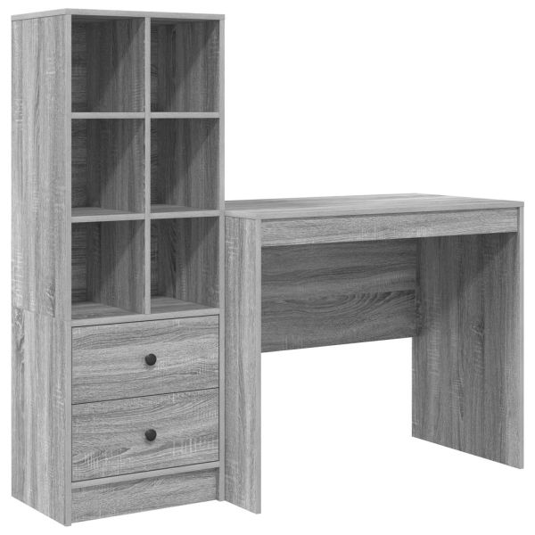 Бюро Сив Сонома 135,5 x 50 x 127 см 2 бр.