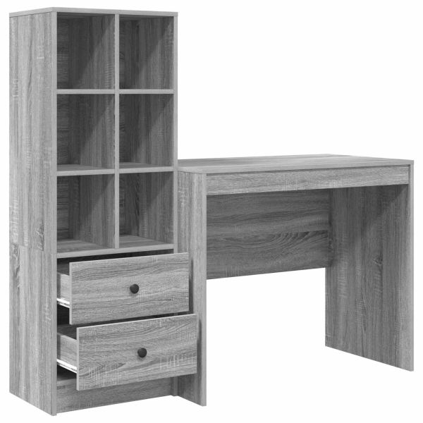 Бюро Сив Сонома 135,5 x 50 x 127 см 2 бр.