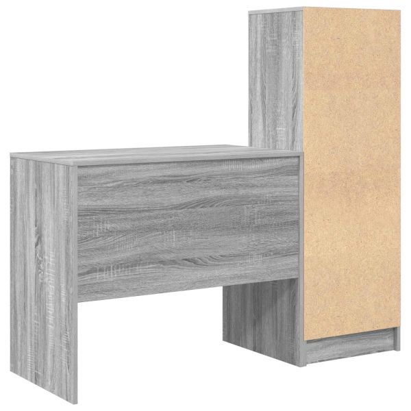 Бюро Сив Сонома 135,5 x 50 x 127 см 2 бр.