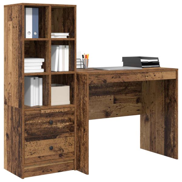 Бюро Старо дърво 135,5 x 50 x 127 см 2 бр.