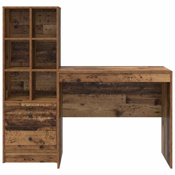 Бюро Старо дърво 135,5 x 50 x 127 см 2 бр.