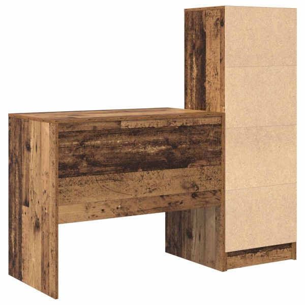 Бюро Старо дърво 135,5 x 50 x 127 см 2 бр.
