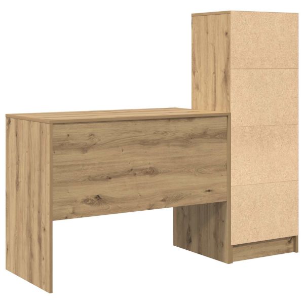Бюро Дъб 145.5 x 50 x 127 см 2 бр.