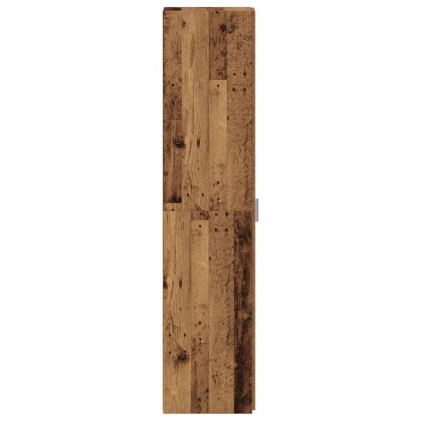 Висок шкаф Старо дърво 30 x 42,5 x 185 см