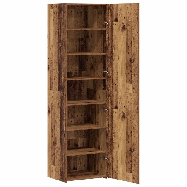 Висок шкаф Старо дърво 50 x 42,5 x 185 см
