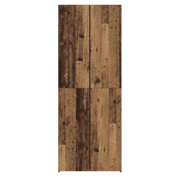 Висок шкаф Старо дърво 70 x 42,5 x 185 см