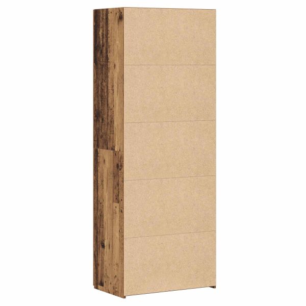 Висок шкаф Старо дърво 70 x 42,5 x 185 см