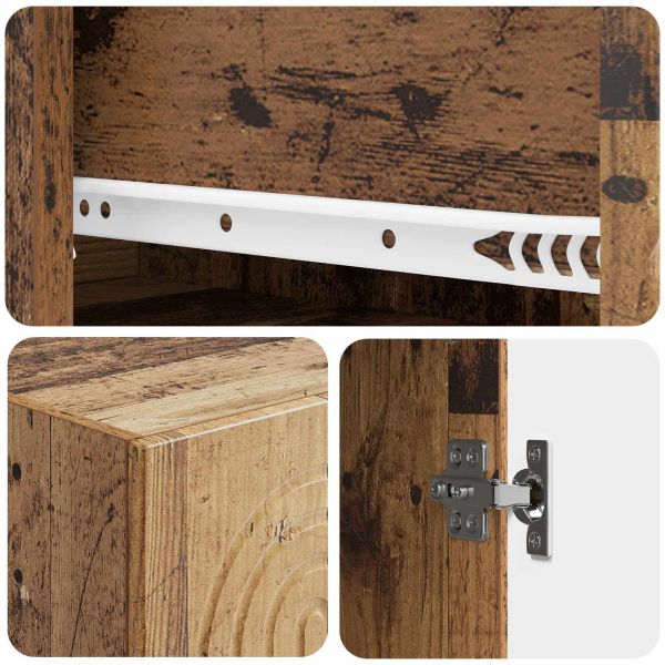 Комплект шкафове 2 бр. Инженерна дървесина