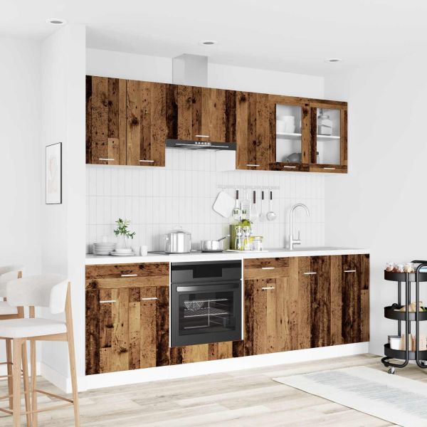 Кухненски единица Lyon 8 pcs Инженерно дърво