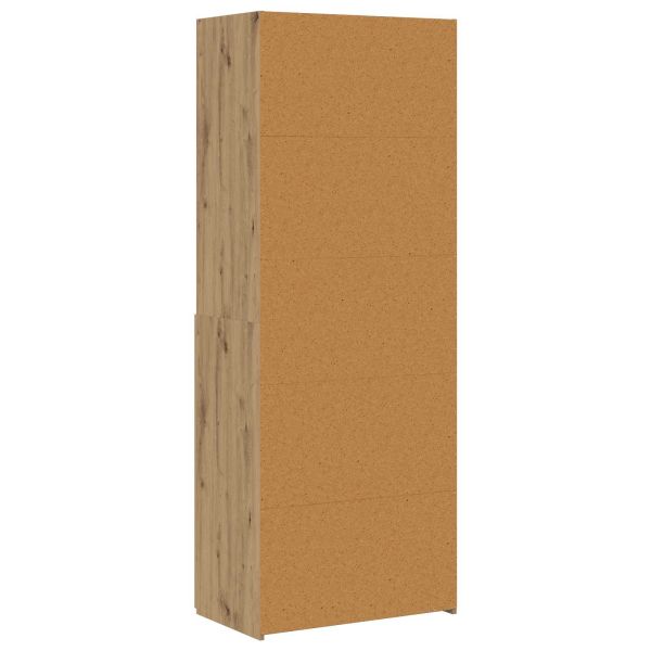 Библиотека Дъб артизан 30 x 42.4 x 185.2 см