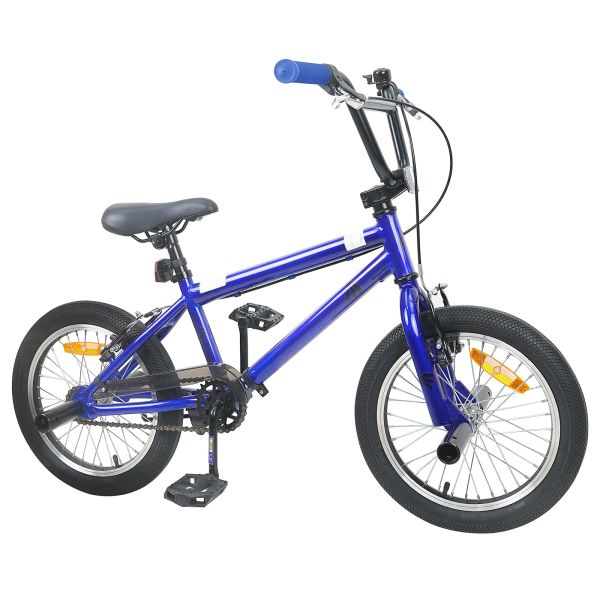 BMX Велосипед 20 инча за деца над 9 години Тъмен син