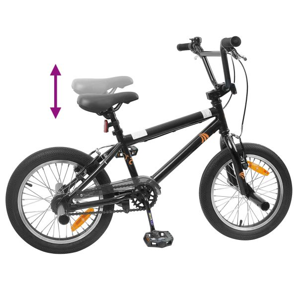 BMX Велосипед 20 инча за 9 години Черно