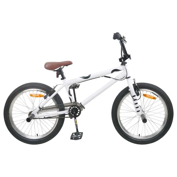 BMX Велосипед 20 инча за деца над 9 години Бяло
