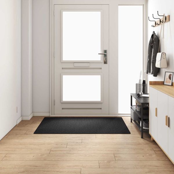 Килим пътека Антрацит 100 x 150 cm 100% Полипропилен
