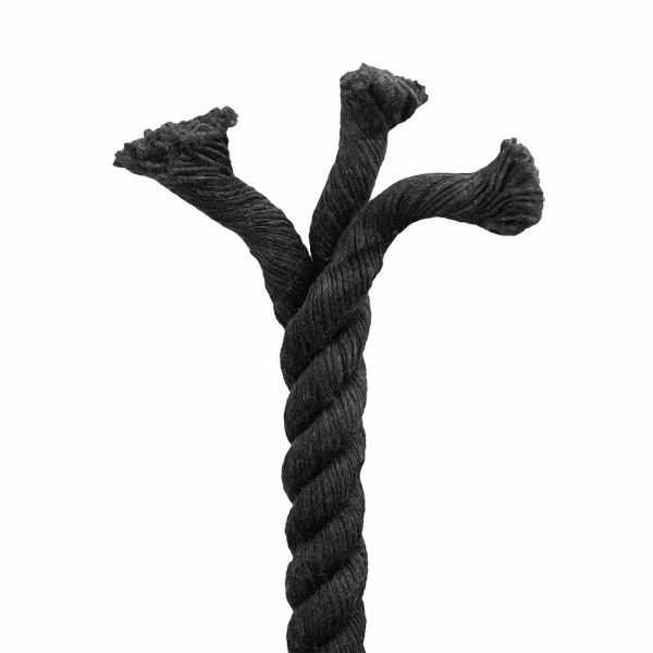 Памучен канап 20 mm 50 m Черно 100% Памук