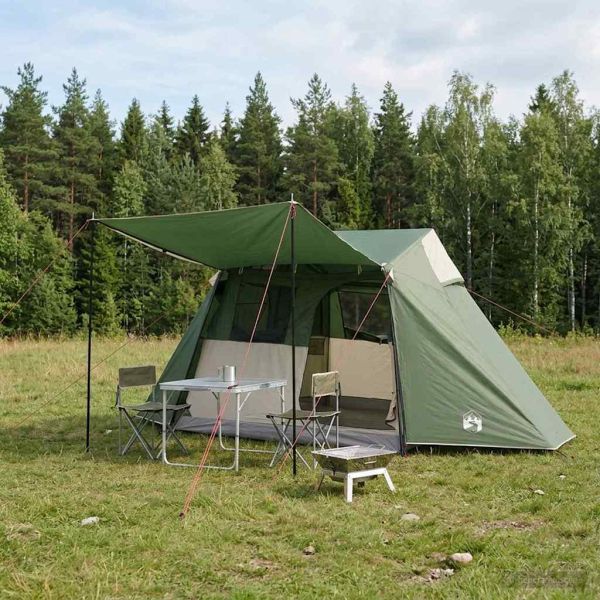Тунелна палатка Зелено 475 x 220 x 192 см