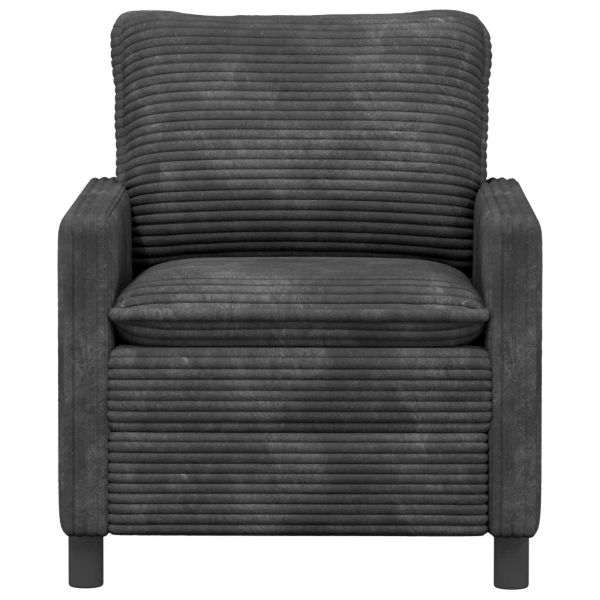 Диван Тъмносиво 76 x 81 x 87,5 см Полиестер