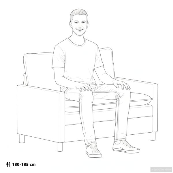 Диван Зелено 126 x 81 x 87,5 см Полиестер