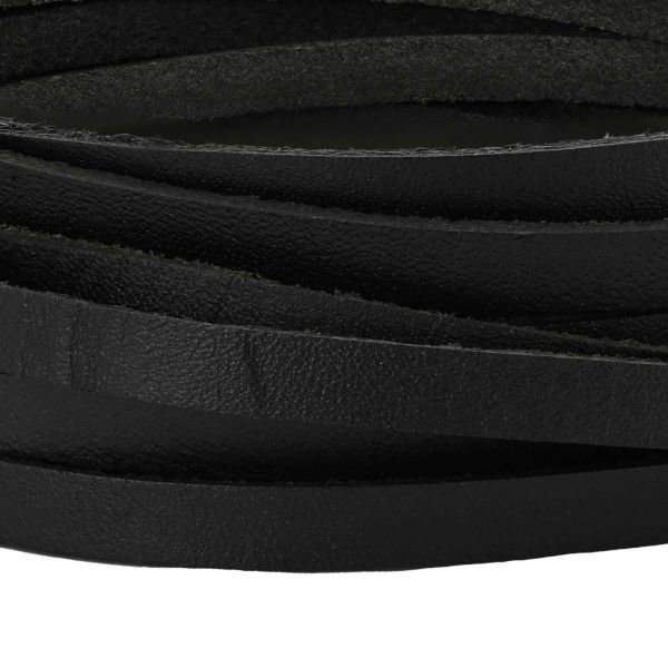 Кожен ремък 1 Черно 500 x 0,6 см Кожа