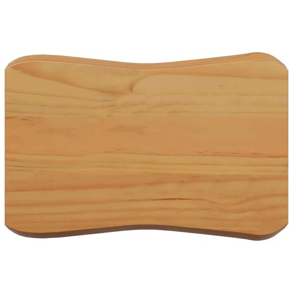 Бар стол EKAI 2 бр. Черно 40 x 29 x 45,5 см
