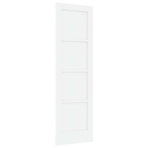 Вътрешна врата 61 x 198,5 см Шперплат Бяло