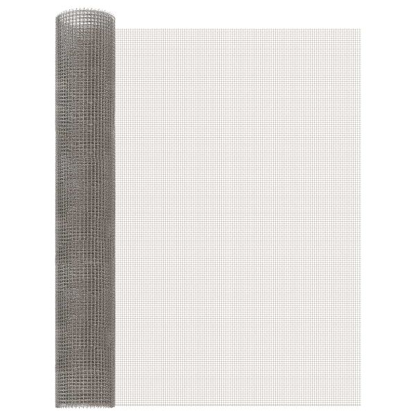Мрежест екран 80 x 500 cm 3 Mesh Неръждаема стомана 201