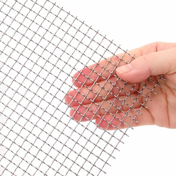 Мрежест екран 80 x 1000 cm 3 Mesh Неръждаема стомана 201