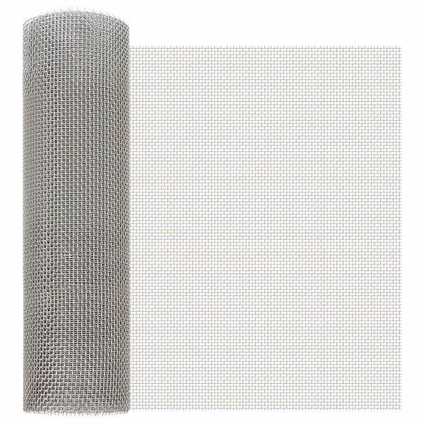 Мрежест екран 40 x 200 cm 6 Mesh Неръждаема стомана 201