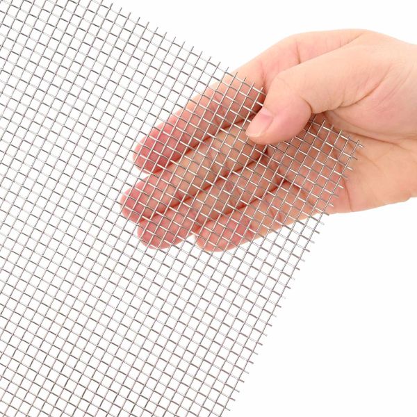 Мрежест екран 100 x 1000 cm 6 Mesh Неръждаема стомана 201