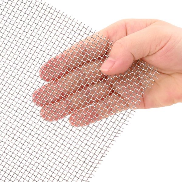 Мрежест екран 40 x 200 cm 8 Mesh Неръждаема стомана 201