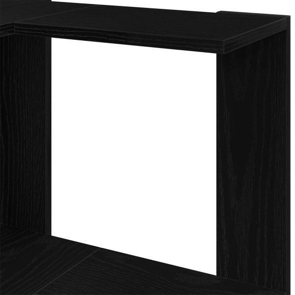 Библиотека 3 нива 50 x 50 x 102 см Черния дъб