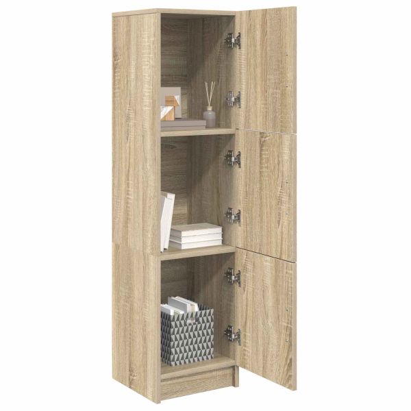 Висок шкаф Сонома дъб 31.5 x 32 x 122.5 см