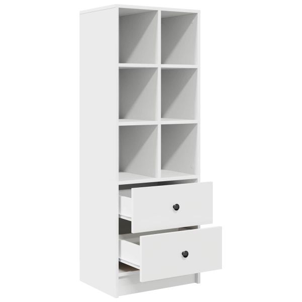 Висок шкаф Бяло 45,5 x 34 x 127 см