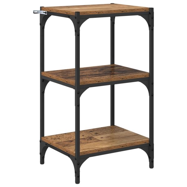 Шкаф за книги Старо дърво 40 x 33 x 70,5 см