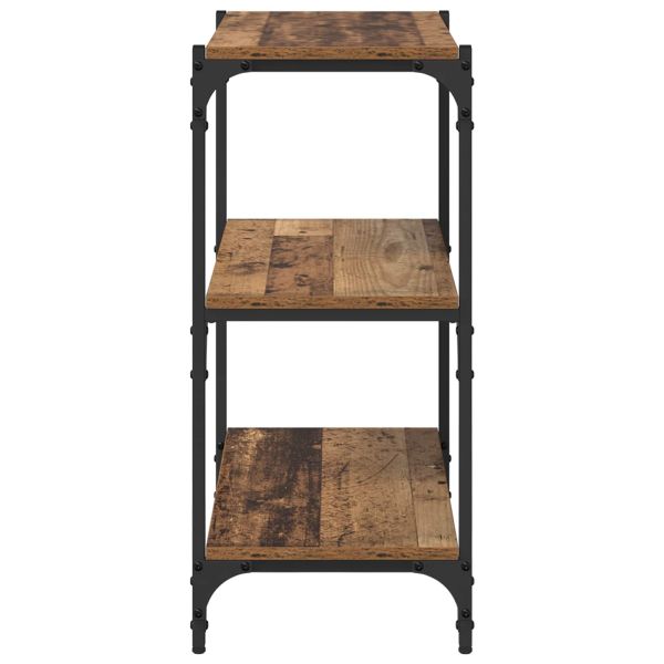 Шкаф за книги Старо дърво 60 x 33 x 70,5 см