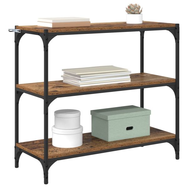 Шкаф за книги Старо дърво 80 x 33 x 70,5 см